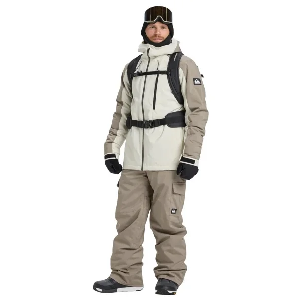 Quiksilver Mission Block Erkek Kayak/Snowboard Montu-EQYTJ03501 KRB0/Graystone - Solid - Görsel 8