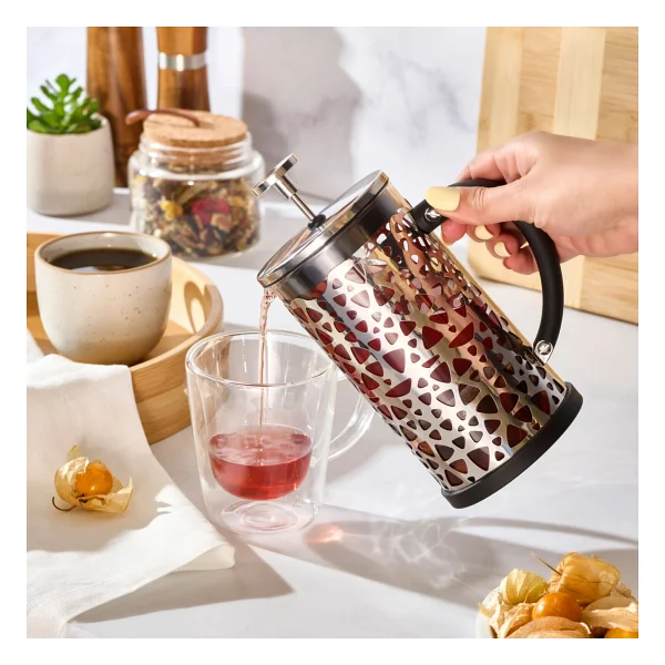 Karaca Nico Gümüş 1000 ml French Press - Görsel 3