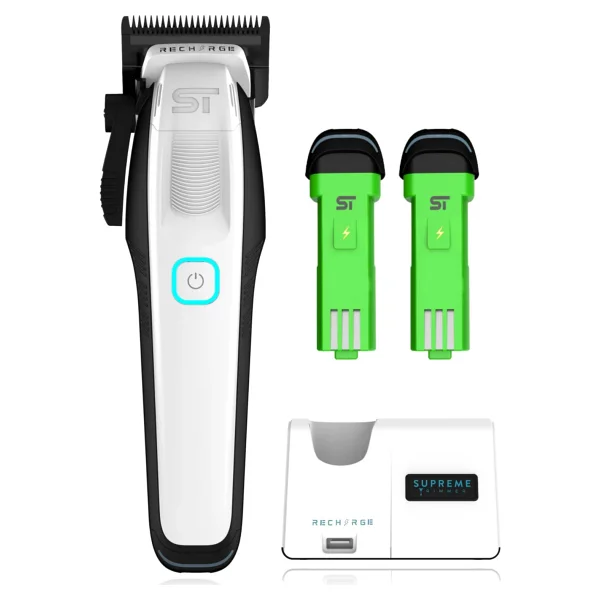 Supreme Trimmer Recharge Siyah Saç Kesme Makinesi - Görsel 8