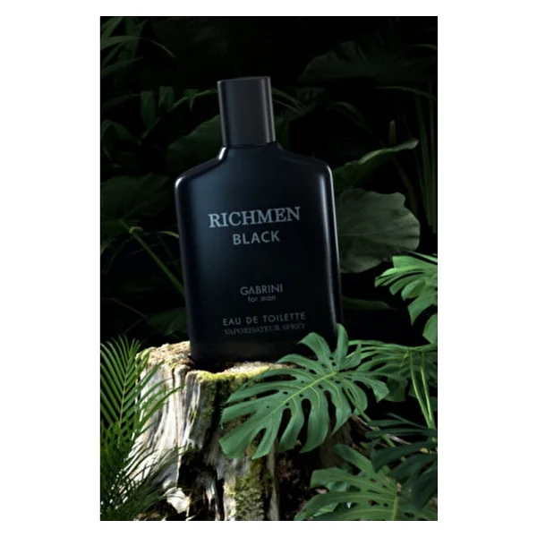 Gabrini Richmen Black EDT 100 ml Erkek Parfümü - Görsel 7