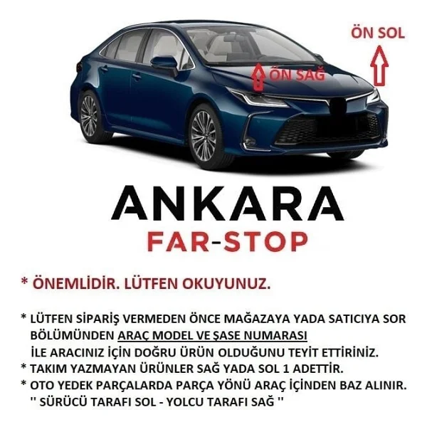 Honda Civic Fd6 2007-2009 Makyajsız Kasa Far Lambası Sol Sedan Xenonsuz Tip-sol Far-depo Marka - Görsel 5