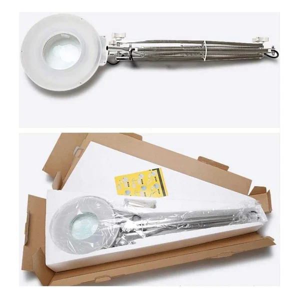 Bakon BK500C 3x Diopter Akrobat Büyüteç 22W Floresan Aydınlatma - Görsel 7