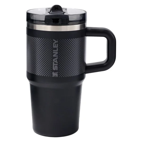 Stanley Quencher ProTour Siyah 0.60 lt Pipetli Termos Bardak - Görsel 5