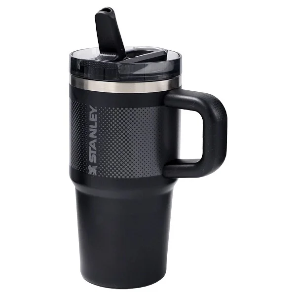 Stanley Quencher ProTour Siyah 0.60 lt Pipetli Termos Bardak - Görsel 6