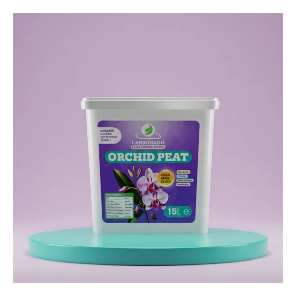 Orchid Peat 15 Litre Organik Orkide Yetiştirme Torfu - Görsel 7