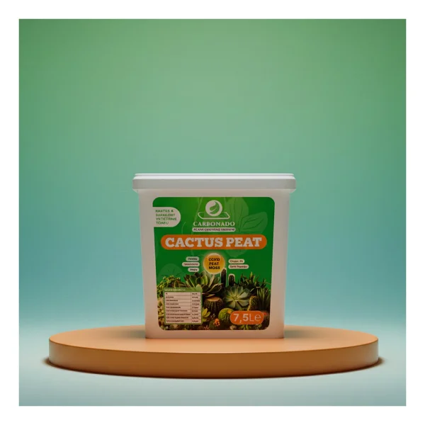 Cactus Peat 7,5 Litre Kaktüs ve Sukulent Yetiştirme Torfu - Görsel 8