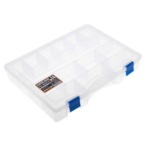 Süper Bag 14 Power Organizer Balıkçı Malzeme Kutusu - Görsel 2