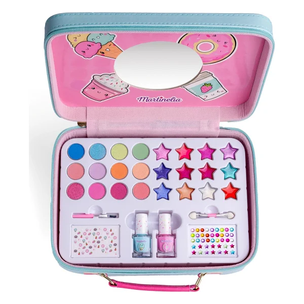 Martinelia Yummy Kız Çocuk Çantalı Güzellik Makyaj Seti - Pembe - Görsel 2