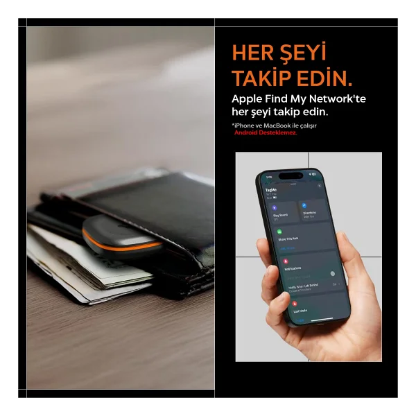 Spigen TagMe AHP07580 Apple Akıllı Takip Cihazı - Görsel 4