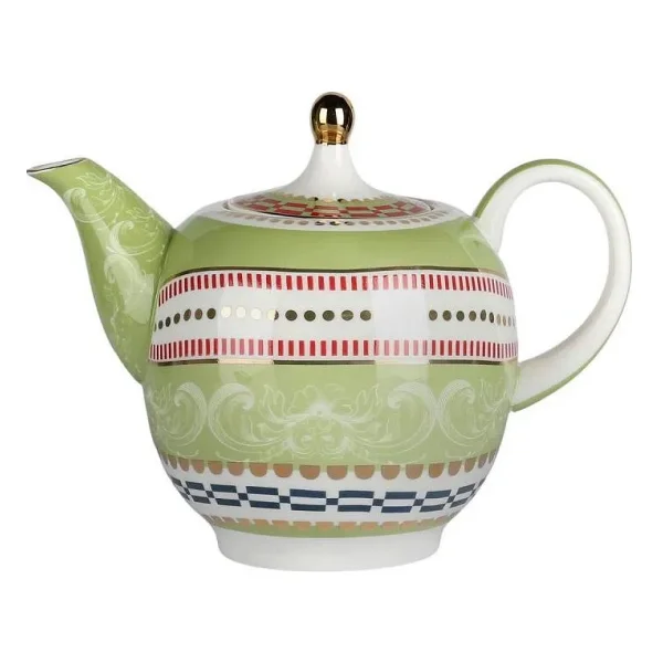 Lucky Art Lancelot New Bone China Porselen Demlik - Görsel 2