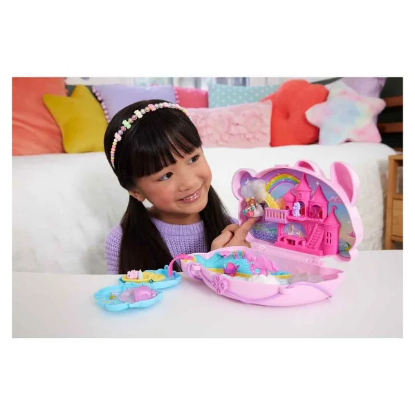 Polly Pocket 2'si 1 Arada Tavşancıklar Mini Oyun Seti JFT88 - Görsel 4