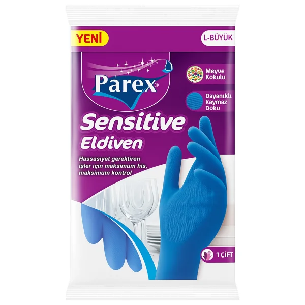 Parex Sensitive Büyük Boy Temizlik Eldiveni - Görsel 2