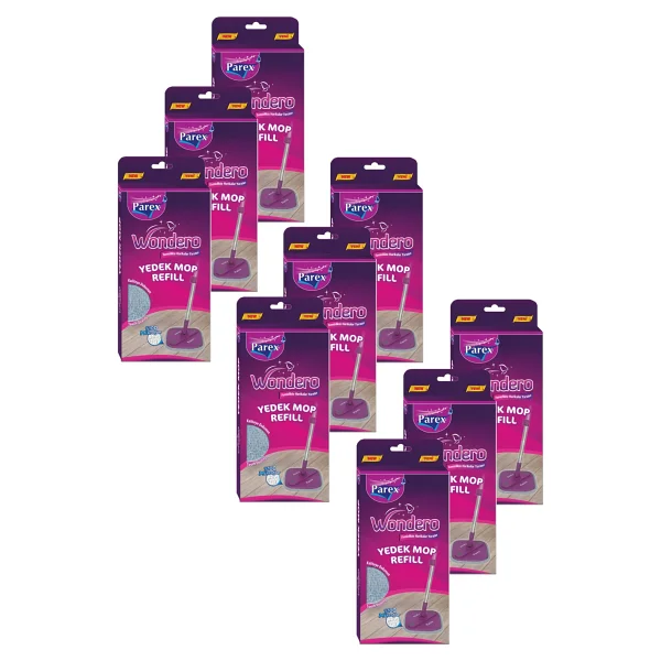 Parex Wondero Yedek Paspas Mop Refill (9 Lu Set) - Görsel 2