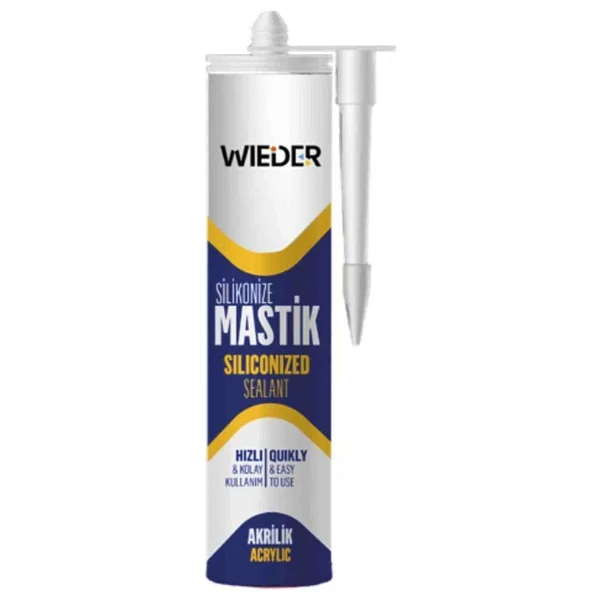 Wieder 450 gr Silikonize Mastik - Görsel 4