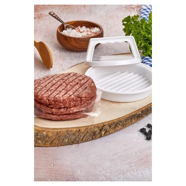 Raakmadezanmir 1 Adet Hamburger Köfte Kalıbı Köfte Presi Şekillendirici Burger Press Pratik Köfte Yapma Aparatı - Görsel 2