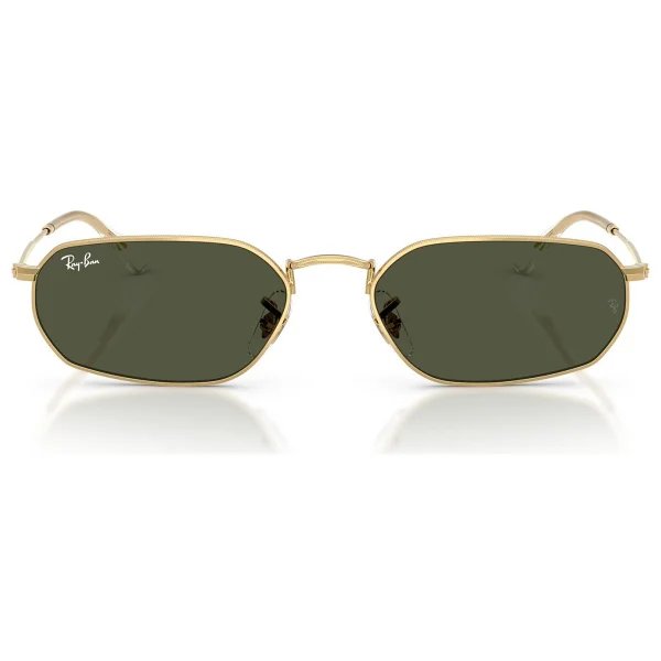 Ray-Ban 3947 001/31 Arista Gold-Green Güneş Gözlüğü - Görsel 7