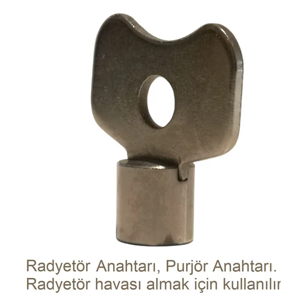 Panel Radyetör, Havlupan, Petek, Pürjör, Hava Alma Anahtarı (2 Adet) - Görsel 6