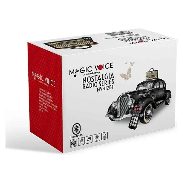 Magicvoice MV-112BT Bluetooth Destekli Nostaljik Radyo - Görsel 6