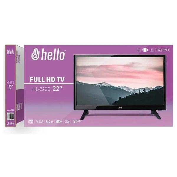 Hello HL-2200 22" Full HD LED Monitör - Görsel 5