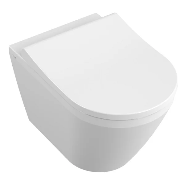 VitrA 7041B003-0090 Integra Round Rim-Ex 54 cm Beyaz Asma Klozet - Görsel 2