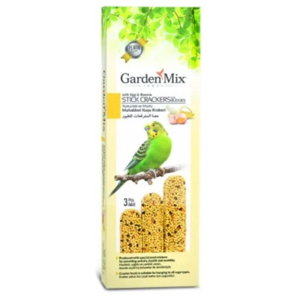Gardenmix Platin Muz ve Yumurtalı 3'lü Kuş Krakeri - Görsel 4