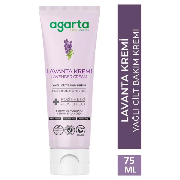 Agarta Lavanta Özlü 75 ml Cilt Bakım Kremi - Görsel 2