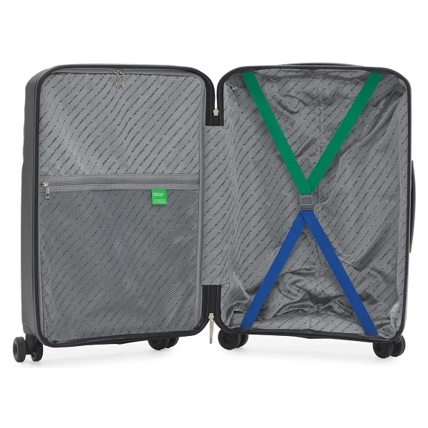 Benetton 14BNT8015 Polipropilen Büyük Boy Valiz - Görsel 4