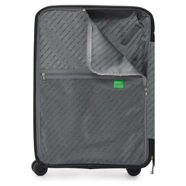 Benetton 14BNT8015 Polipropilen Büyük Boy Valiz - Görsel 6
