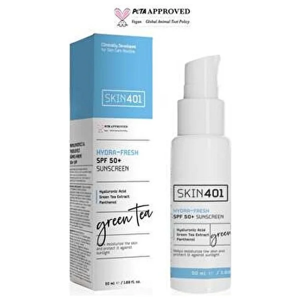 Skin401 Nemlendirici Güneş Kremi Seti SPF 50+ Tüm Cilt Tipleri İçin Renkli Krem - Görsel 2