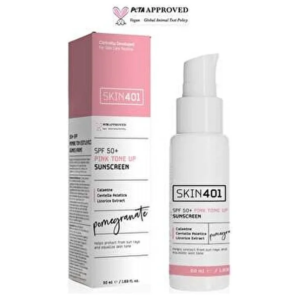 Skin401 Nemlendirici Güneş Kremi Seti SPF 50+ Tüm Cilt Tipleri İçin Renkli Krem - Görsel 3