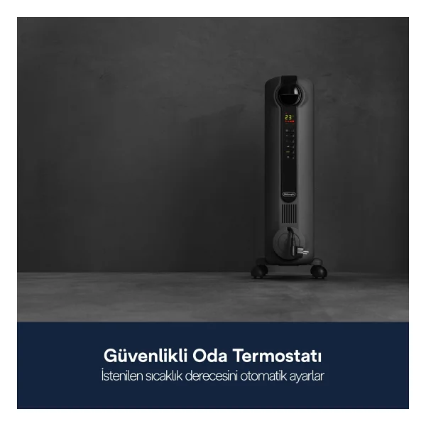 Delonghi Radia S TRRS0715E.G 1500 W Yağlı Radyatör - Görsel 4