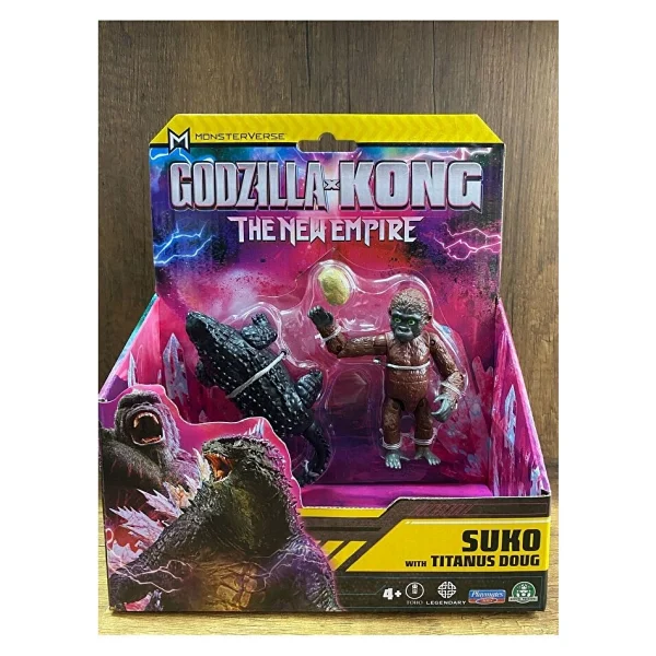 Playmates Godzilla x Kong Suko With Titanus Doug 15 cm Aksiyon Figür MN303000 - Görsel 6