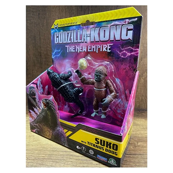 Playmates Godzilla x Kong Suko With Titanus Doug 15 cm Aksiyon Figür MN303000 - Görsel 3