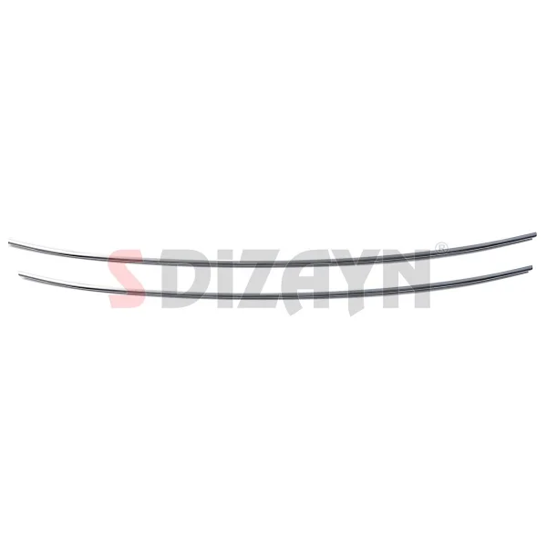 S-Dizayn Vw Jetta Krom Ön Tampon Çıta 2 Prç 2011-2014 - Görsel 2