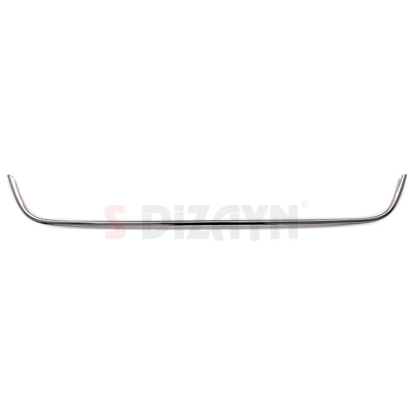 S-Dizayn VW Jetta Krom U Formlu Ön Tampon Çıtası 1 Prç. 2011-2014 - Görsel 2