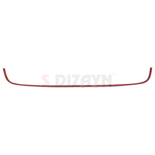 S-Dizayn VW Jetta Krom U Formlu Ön Tampon Çıtası 1 Prç. 2011-2014 - Görsel 3