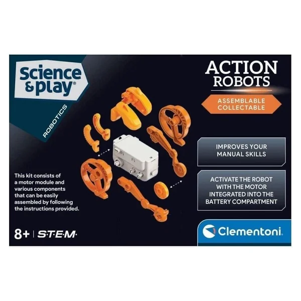 Clementoni Robotik Laboratuvarı Action Robots Runner 75137 - Görsel 4