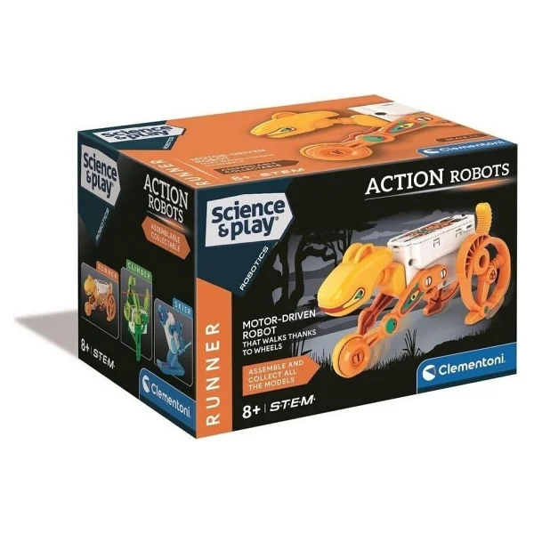 Clementoni Robotik Laboratuvarı Action Robots Runner 75137 - Görsel 5