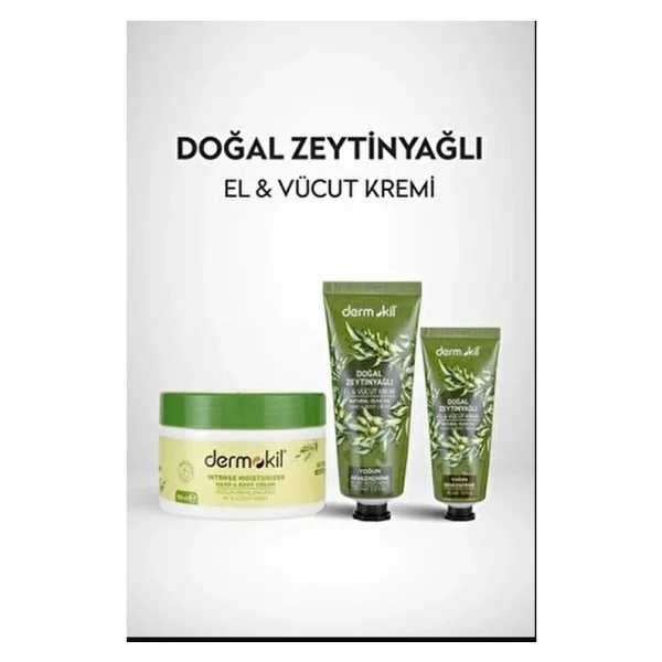 Dermokil Zeytinyağı El ve Vücut Kremi 75 ml - Görsel 4