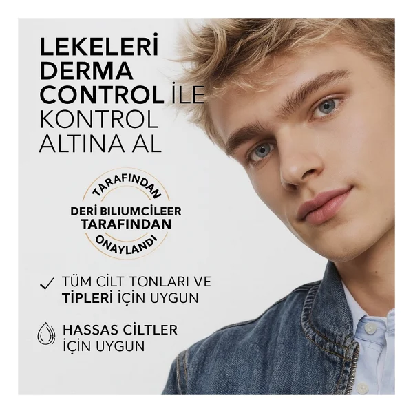 L'Oreal Paris Men Expert Derma Control Arındırıcı Yüz Temizleme Jeli 260 ml - 2% Salisilik Asit + Niasinamid - Görsel 5
