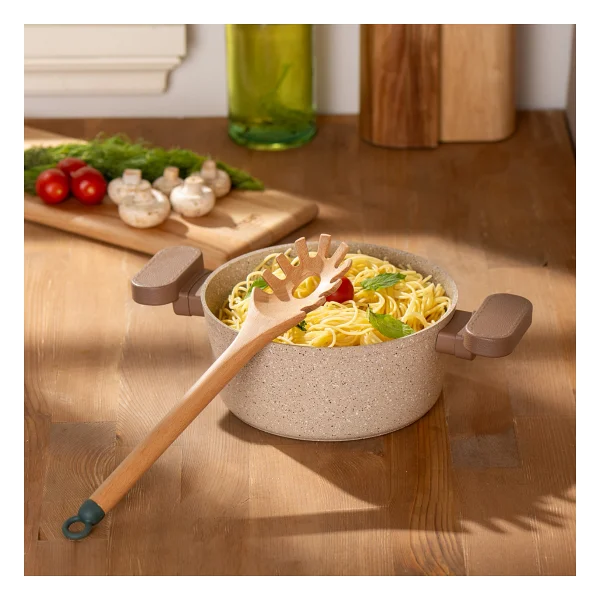Emsan Rustik 28 cm Spagetti Kaşığı - Görsel 2