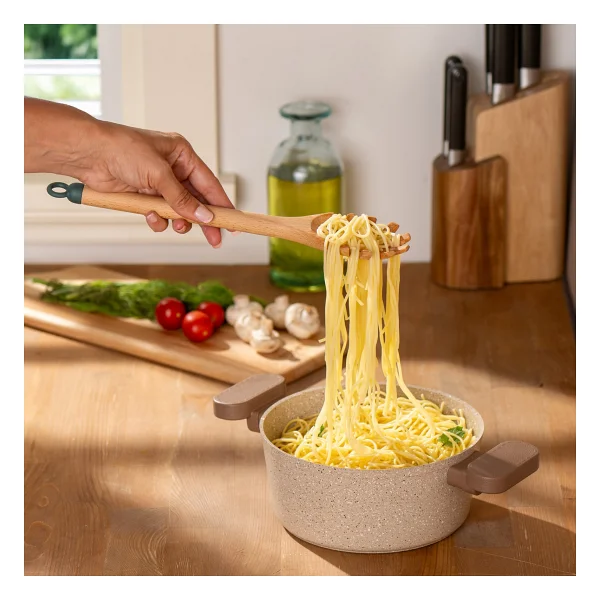 Emsan Rustik 28 cm Spagetti Kaşığı - Görsel 3