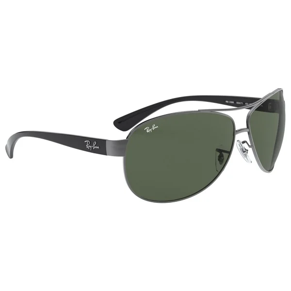Ray-Ban 3386 004/71 Gunmetal-Dark Green Erkek Güneş Gözlüğü - Görsel 7