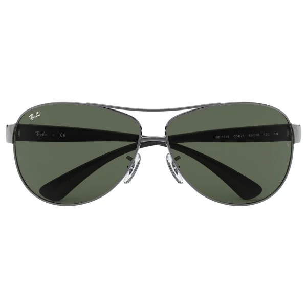 Ray-Ban 3386 004/71 Gunmetal-Dark Green Erkek Güneş Gözlüğü - Görsel 2
