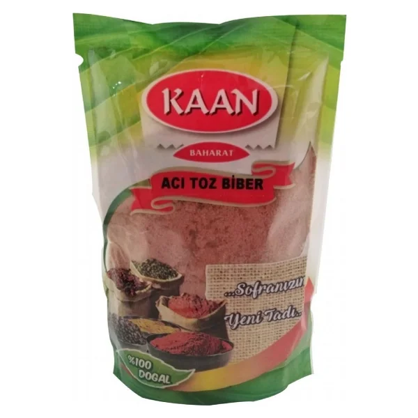 Kaan Baharat Toz Biber Acı 60 gr - Görsel 2
