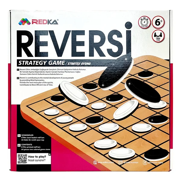 Redka Ahşap Reversi - Görsel 5