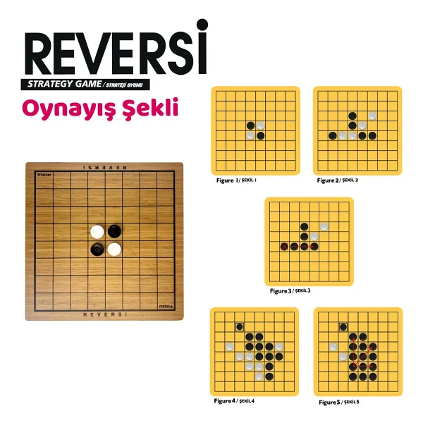 Redka Ahşap Reversi - Görsel 6