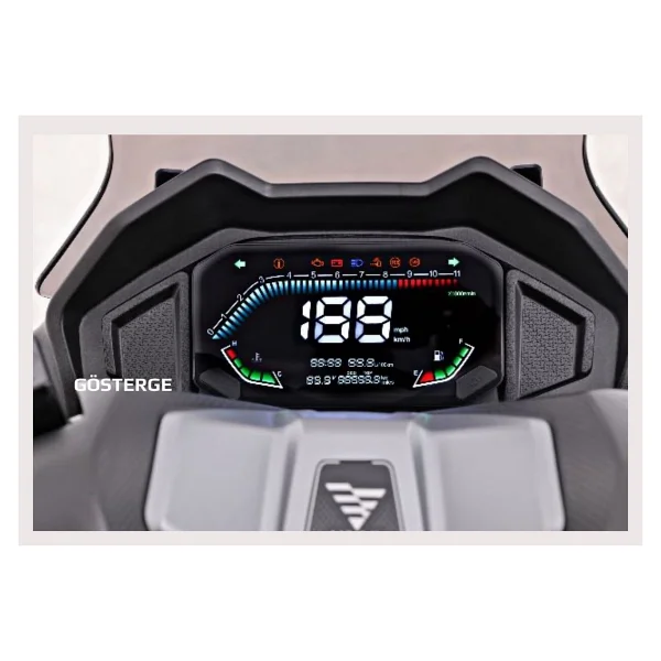 Voge SR1 124.9 cc Scooter Motosiklet - Görsel 4