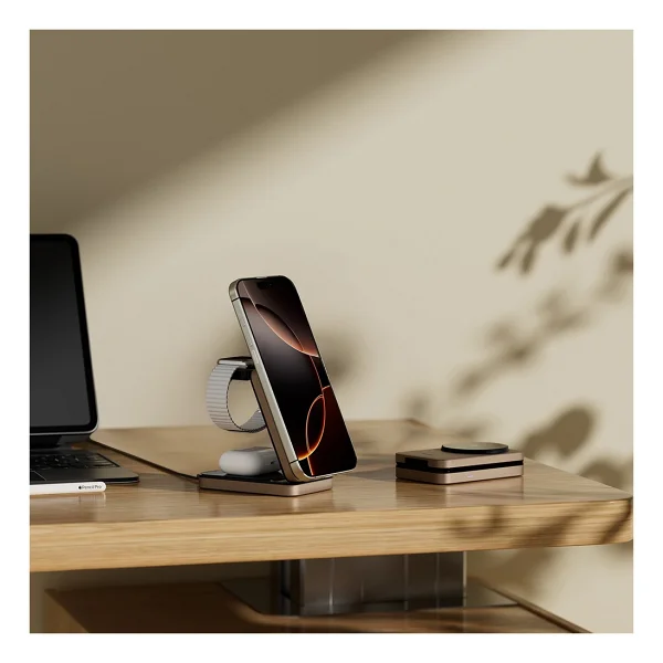 Wiwu Wi-W038 3in1 Kablosuz Şarj Aleti - Görsel 7