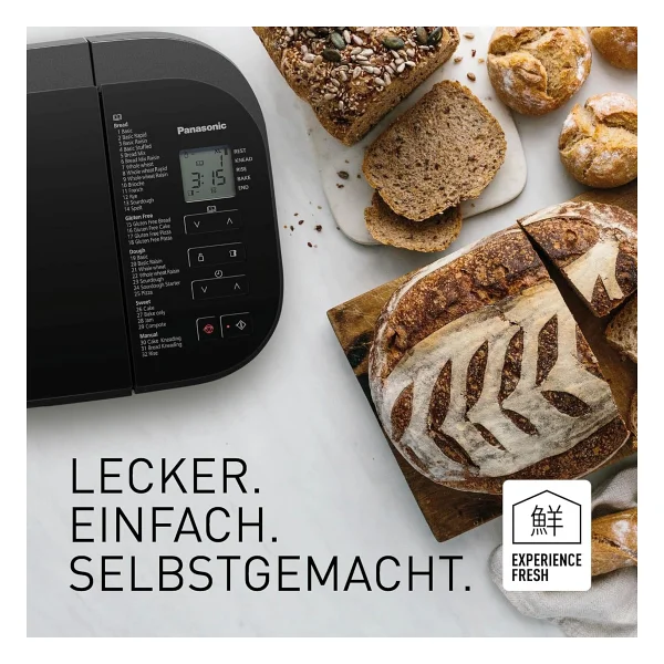 Panasonic SD-YR2540 Ekmek Yapma Makinesi - Görsel 8